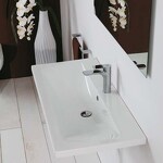 Превью фото №4  Раковина 30383 Althea Clever подвесная раковина 60x39 см.  Матовое железо Plus-Ton®