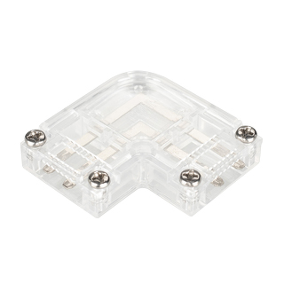 Фото №1  Arlight Коннектор угловой для ленты ARL-50000PV (15.5x6mm) прозрачный ( Пластик)