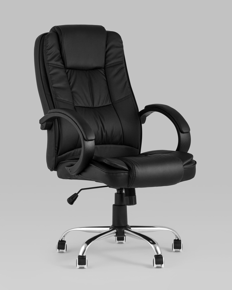 Фото №10  Кресло Кресло руководителя TopChairs Atlant черное
