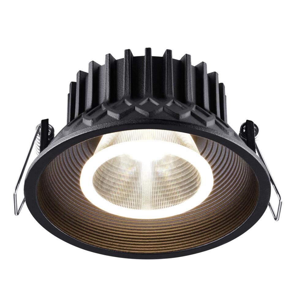 Фото №5  NOVOTECH 358790 SPOT NT21 468 черный Светильник встраиваемый светодиодный IP20 LED 15W 4000K 1600Лм 110-265V BIND
