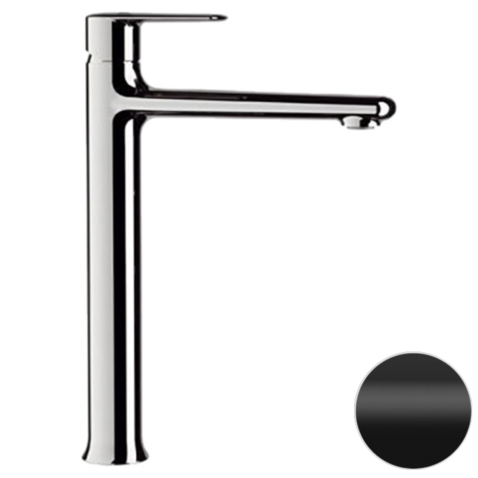 Фото №2  Смеситель для раковины Remer Vanity V11LNO, черный матовый