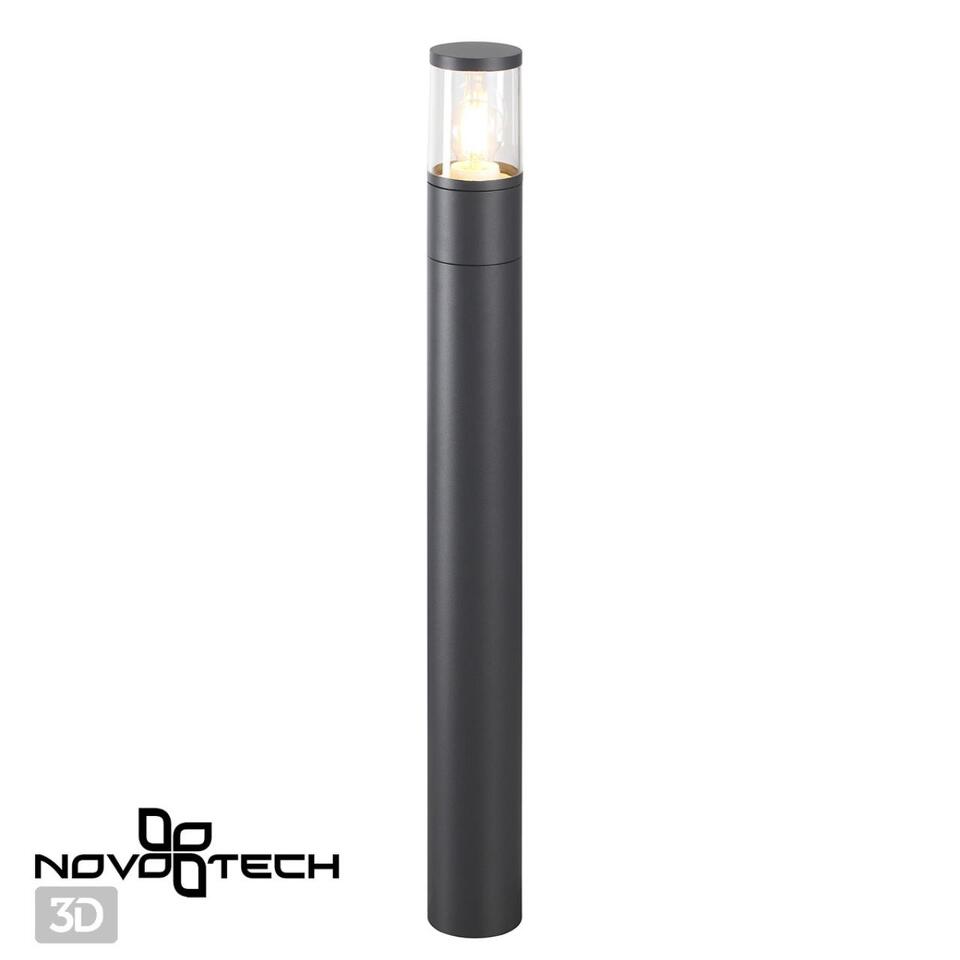 Фото №4  NOVOTECH 370952 STREET NT23 664 темно-серый Светильник ландшафтный IP54 E27 15W 220-240V VIDO
