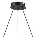 Превью фото №9  Подвесной светильник LUMION 8233/9 COMFI LN26 255 черный/золото, металл Подвесной светильник GU10 LED 9*7W 220V LAMINA