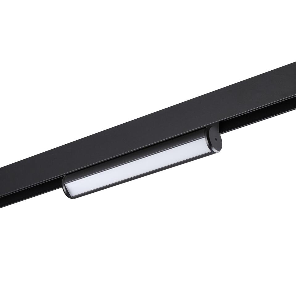 Фото №7  NOVOTECH 359950 PORT NT25 214 черный Трековый светильник с переключ. цв. темпер. IP20 LED 3000К\4000К\6000К 10W 90-240V VECTOR