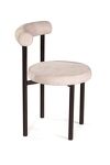 Превью фото №5  Top concept Стул Бигги, шенилл Puffy beige / опоры черные
