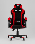 Превью фото №5  Кресло Кресло спортивное TopChairs Shadow ткань черно-красный
