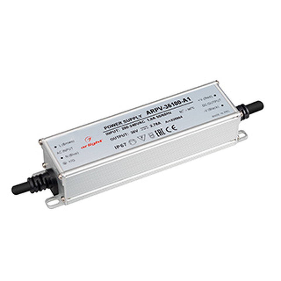 Фото №1  Arlight Блок питания ARPV-36100-A1 (36V, 2.78A, 100W) ( IP67 Металл, 3 года)