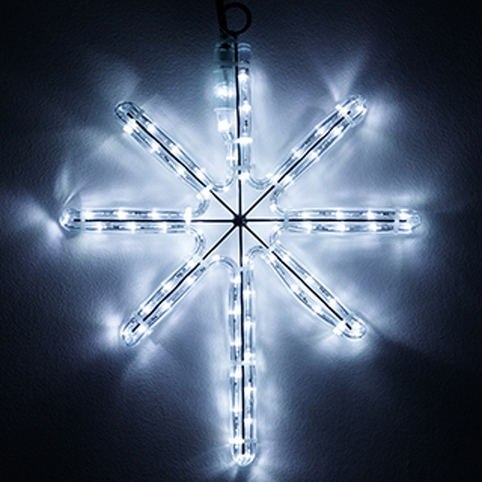 Фото №1  Ardecoled Фигура cветодиодная ARD-STAR-M2-380x250-36LED White (230V, 2.5W) ( IP65)