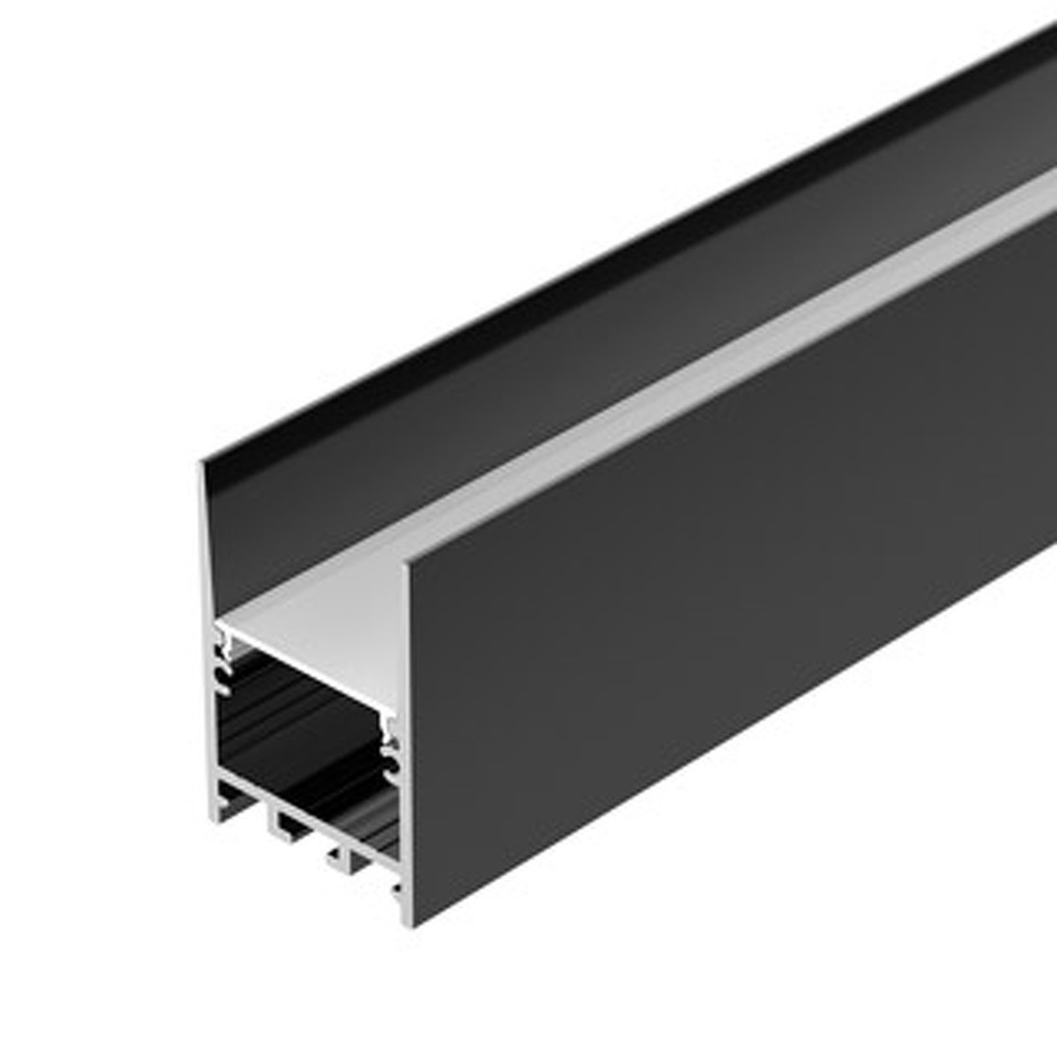 Фото №1  Arlight Профиль SL-COMFORT-3551-2000 ANOD BLACK ( Алюминий)