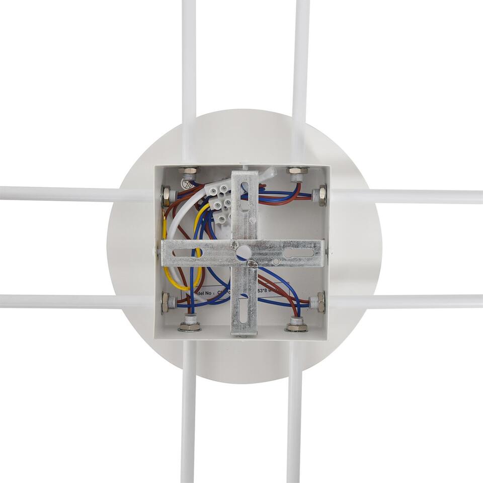 Фото №7  LUMION 8305/8C COMFI LN26 238 белый, металл/акрил Светильник потолочный GX53 LED 8*7W 220V BENUA