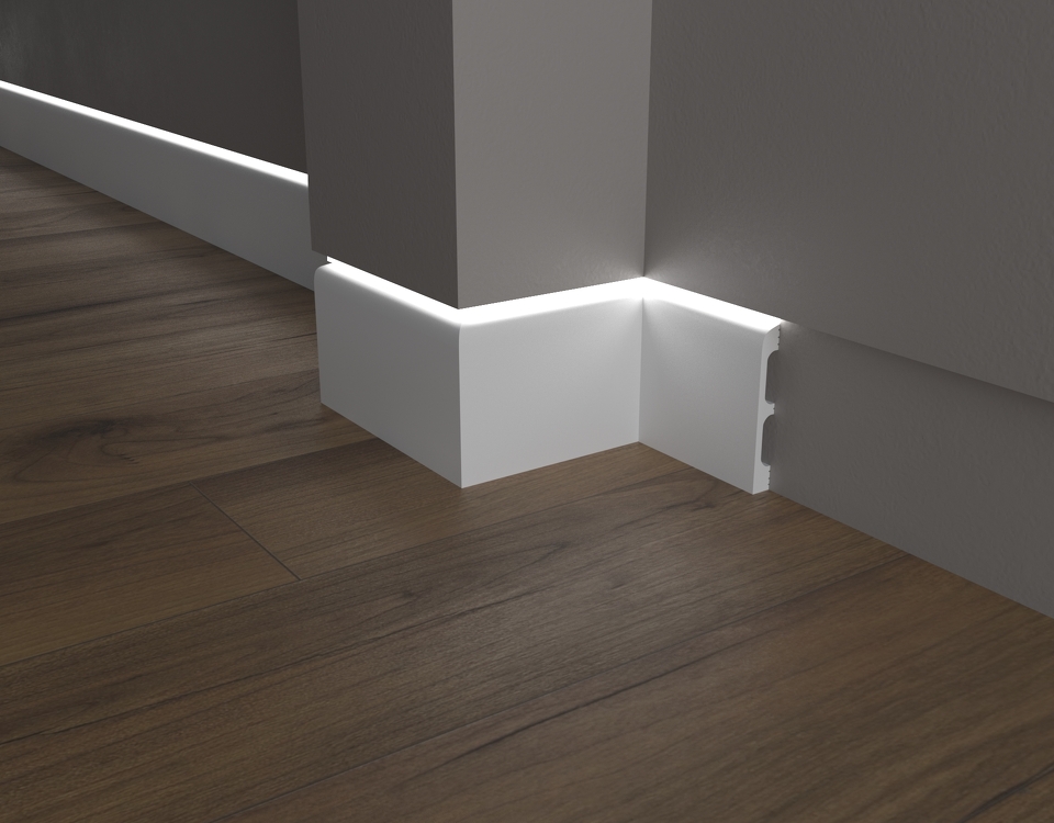 Фото №5  Плинтус Decor-dizayn DD707/Плинтус (100х13x2000мм)/18, шт