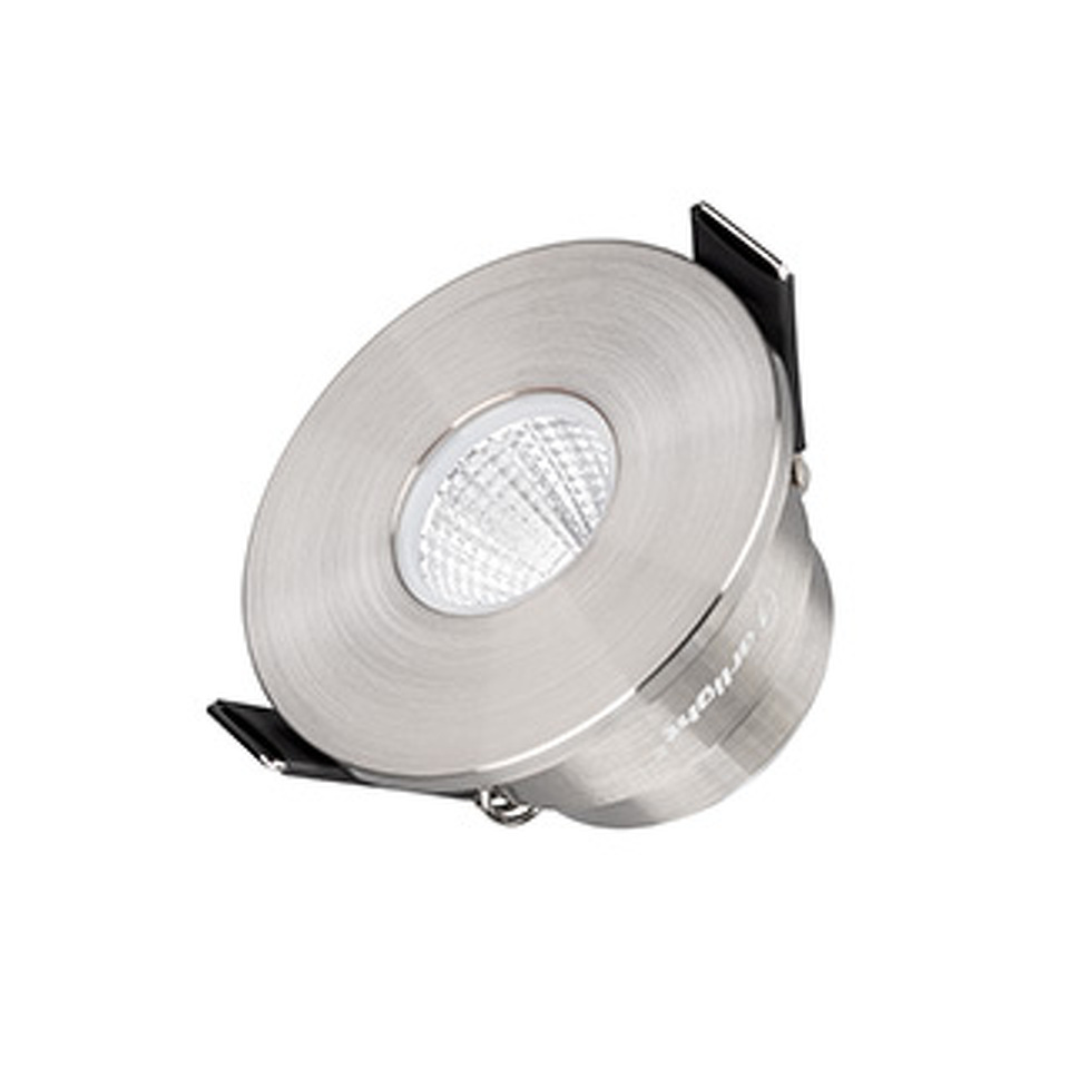 Фото №1  Arlight Светильник MS-GLORY-BUILT-R54-5W Warm3000 (NI, 60 deg, 230V) ( IP54 Металл, 5 лет)