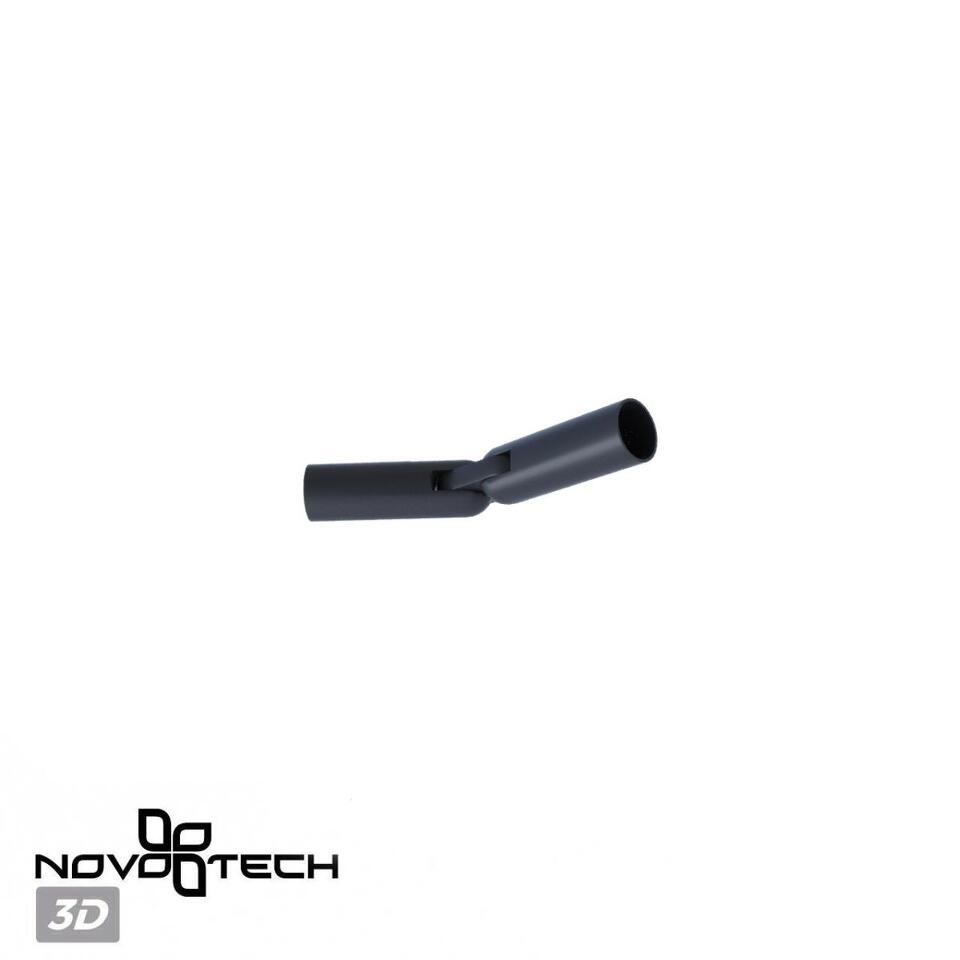 Фото №7  NOVOTECH 359379 KONST NT24 040 черный Соединитель гибкий угловой "L" IP20 48V GLAT