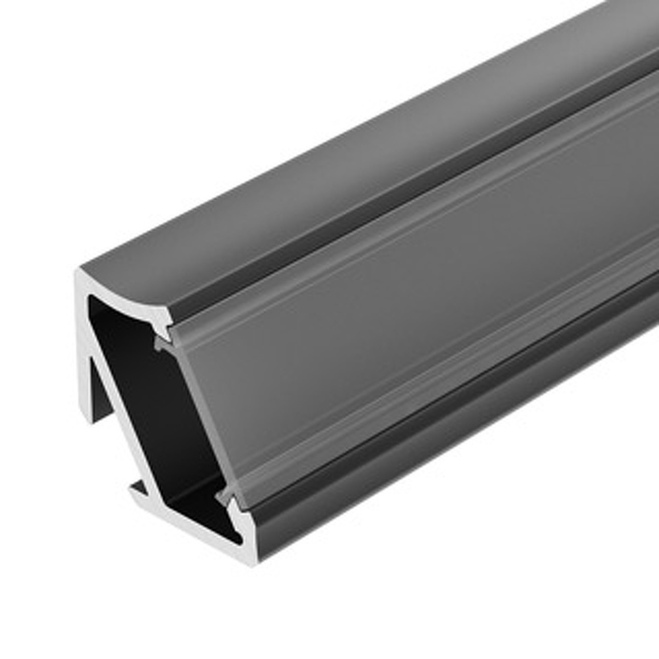 Фото №1  Arlight Профиль ALM-V60-2020 ANOD Black ( Алюминий)