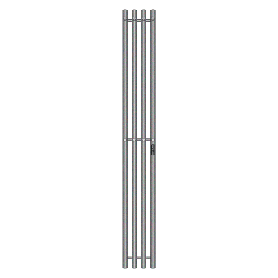 Фото №1  Полотенцесушитель Полотенцесушитель электрический Primoclima Sol R C E Graphite 150*18 4