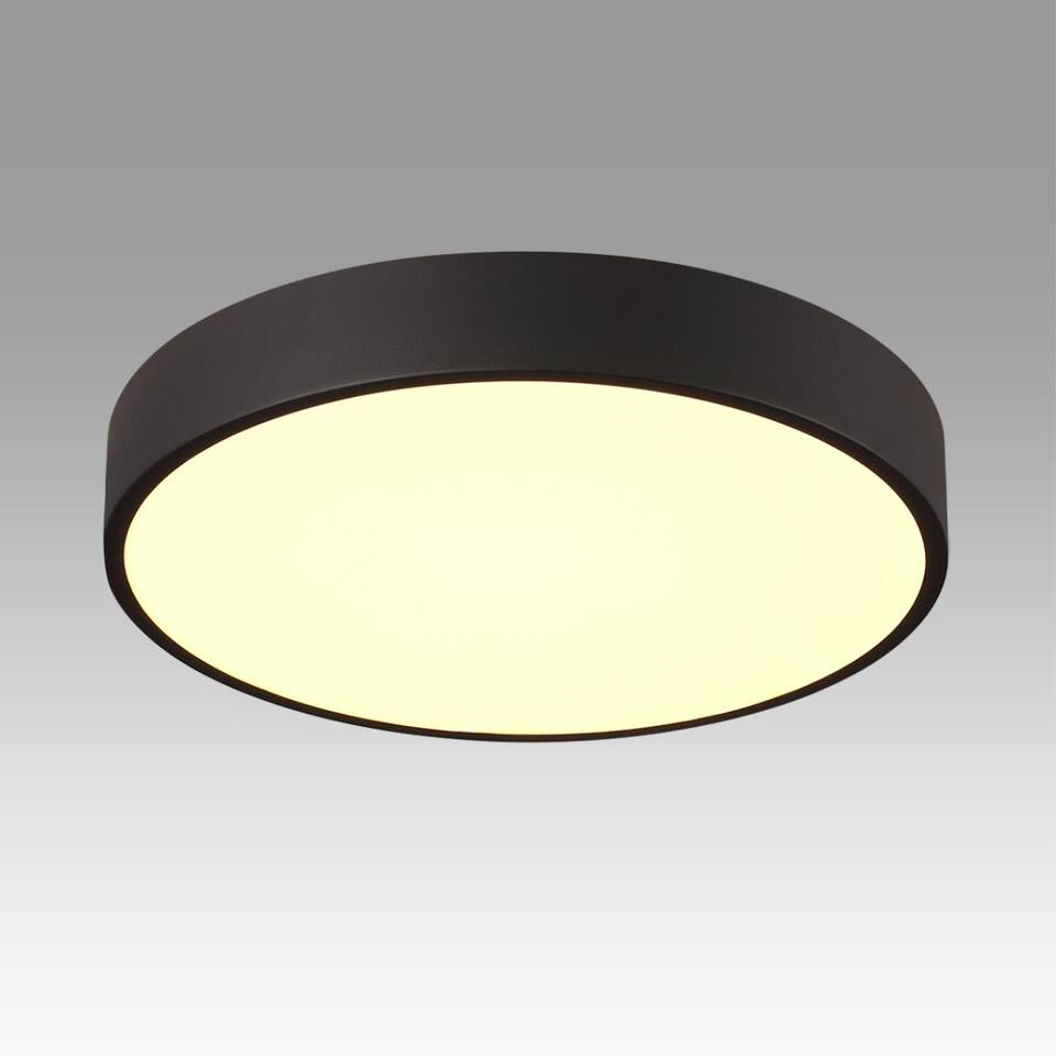 Фото №6  SONEX 7756/48L MITRA LED SN 539 Светильник металл/акрил/черный LED (40Вт+8Вт) 3000K+3000K D500 IP20 подсветка QUASAR