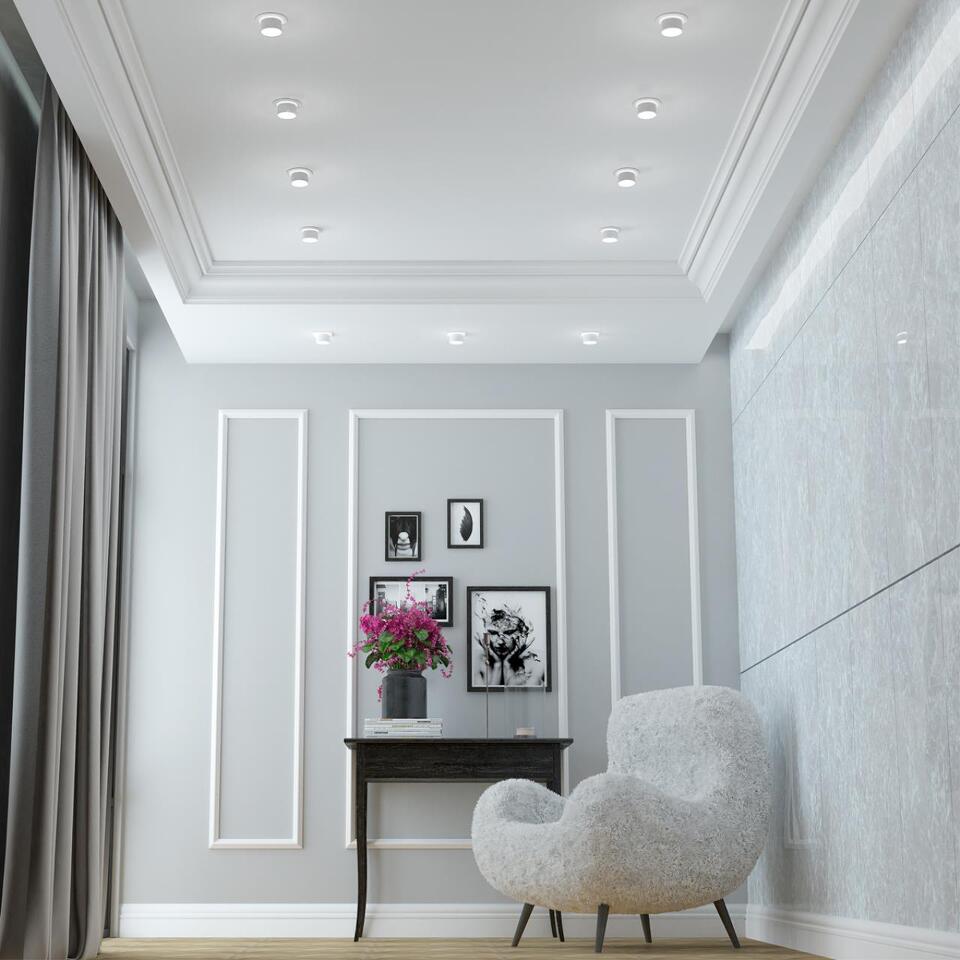 Фото №3  NOVOTECH 370716 SPOT NT21 510 белый Светильник встраиваемый IP20 GU10 9W 235V LIRIO