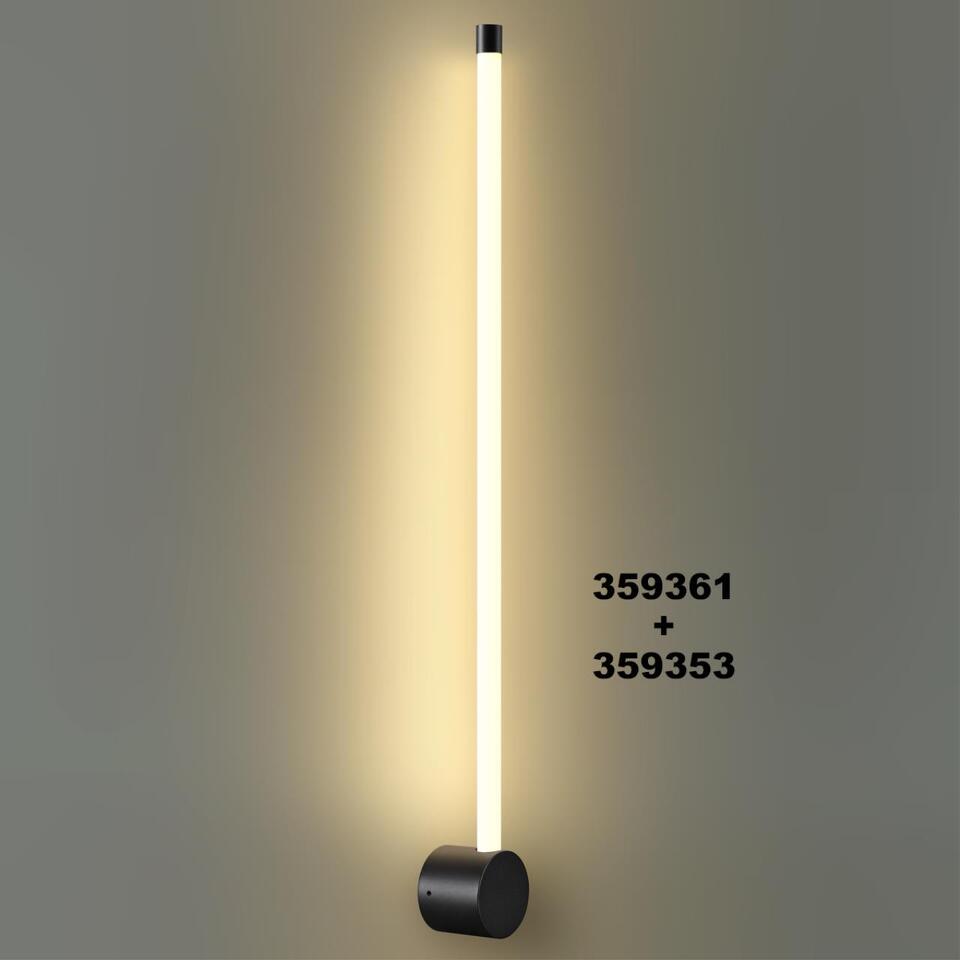 Фото №7  NOVOTECH 359353 KONST NT24 050 черный Светильник линейный светодиодный IP20 LED 10W 170-265V 3000K 944Лм VITZ