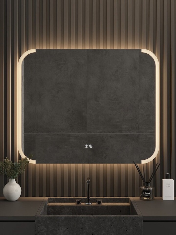 Фото №32  Teymi Зеркало Solli Luxor 800х650, LED подсветка, сенсор, антипар T20402