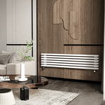 Превью фото №3  Радиатор Warmmet Luxe 60H ширина 1500 мм секций 4 цвет белый тип подключения: нижнее левое