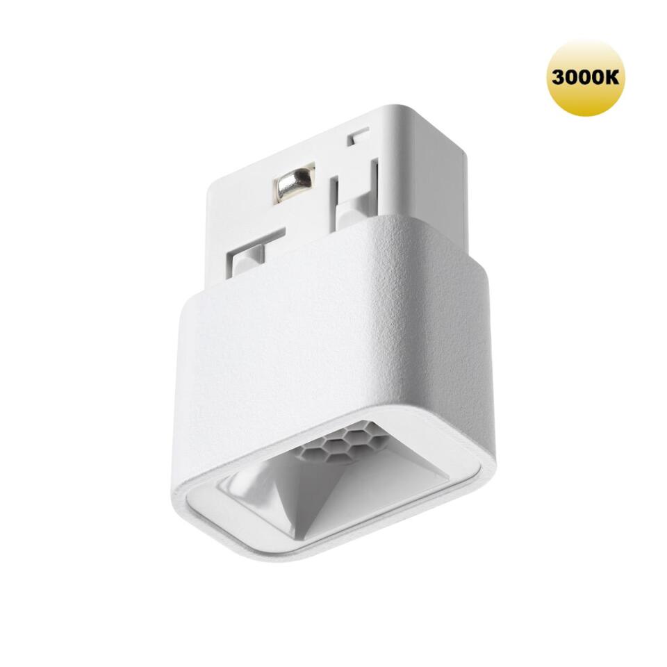 Фото №5  NOVOTECH 359512 SHINO NT24 128 белый Трековый светильник для низковольтного шинопровода IP20 LED 3W 48V 3000K 120Лм FLUM