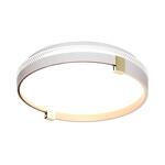 Превью фото №5  SONEX 7646/CL PALE SN 189 Светильник пластик/белый/золотой LED 30Вт 4000К D340 IP43 OLIDI WHITE