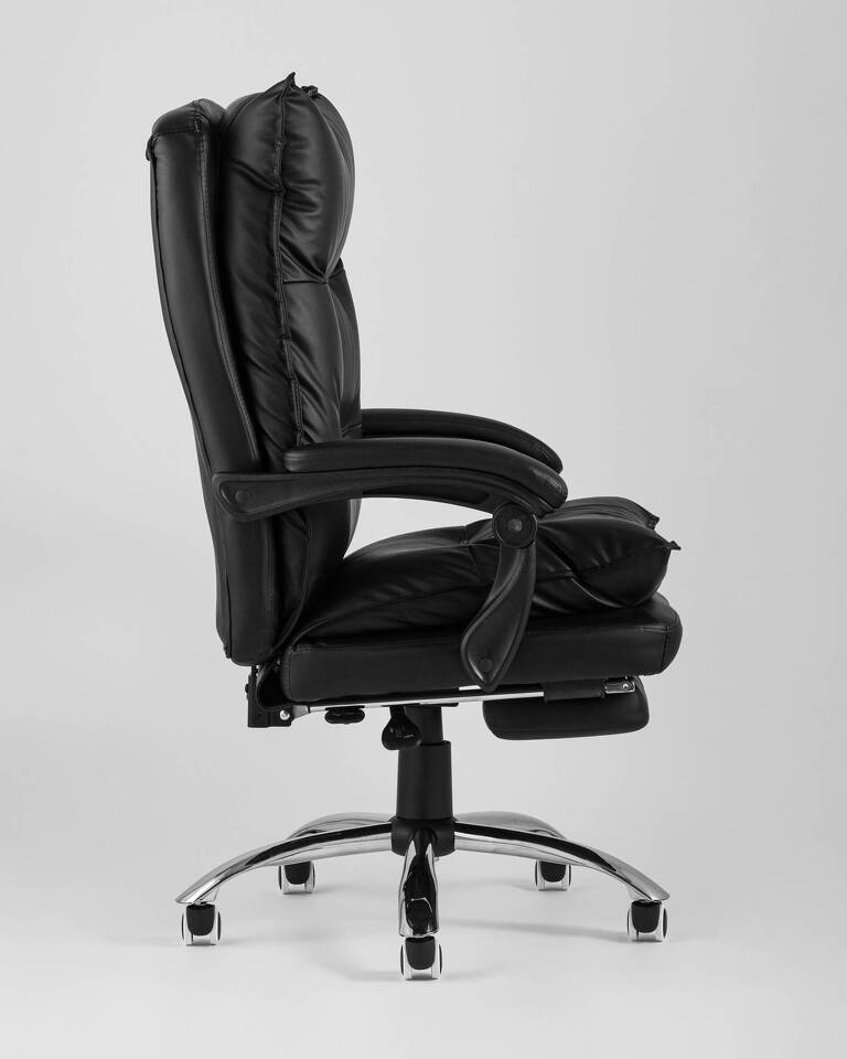 Фото №10  Кресло Кресло руководителя TopChairs Alpha черное