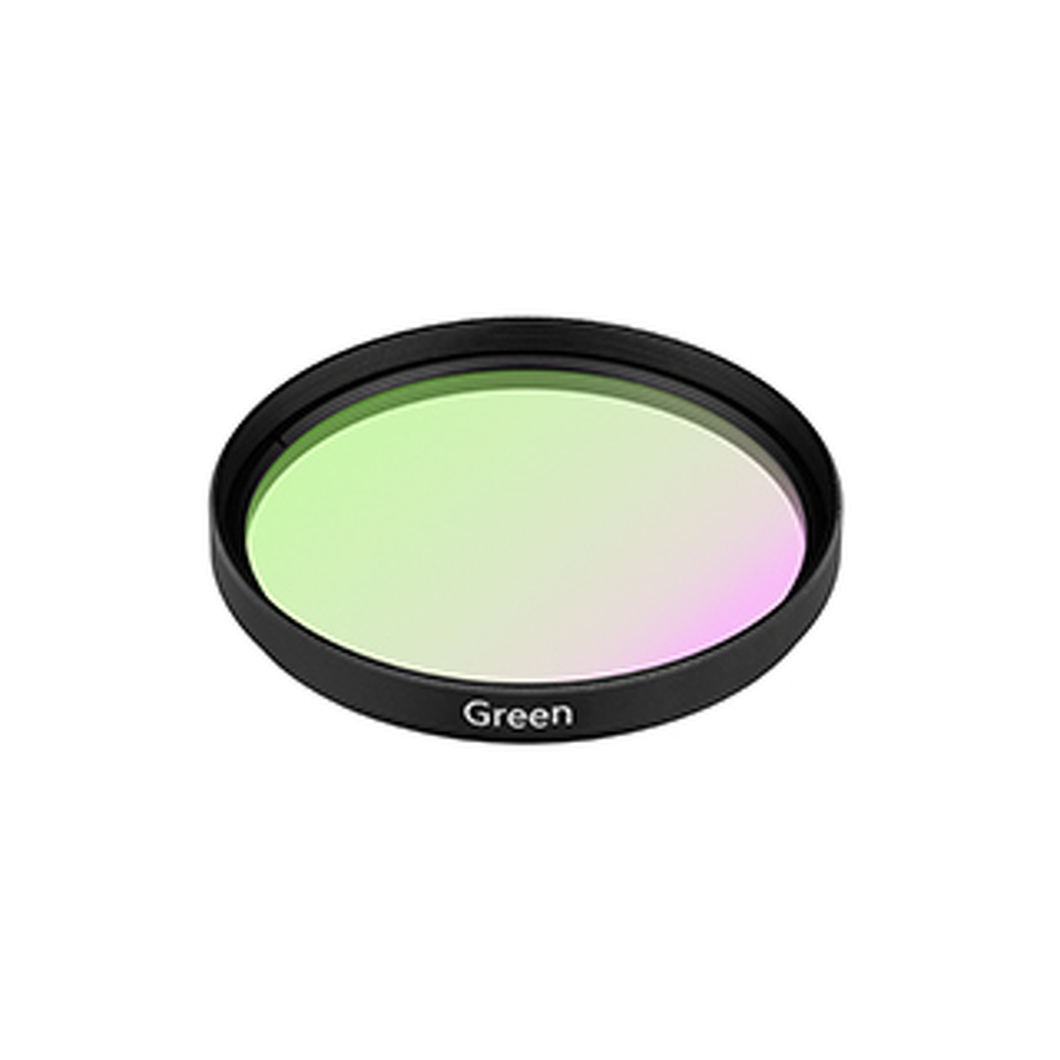 Фото №1  Arlight Светофильтр LGD-ARTIFACT-COLORFUL-FIX-ZOOM-R65 (BK-GN) ( Металл)