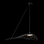 Превью фото №2  Подвесной светильник 10127/590 Black Подвесной светильник LOFT IT Tressage