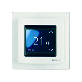 Фото Терморегулятор DEVIreg™ Touch с комбинацией датчиков, белый, 16А