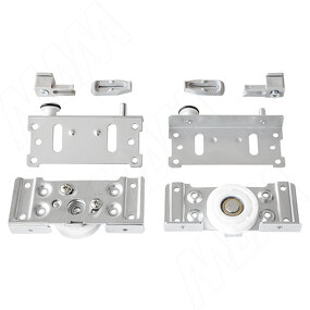 Фото PULSE IKM80AY Комплект роликов для 1 двери 80 кг (2 верхних+2 нижних+2 стопора) (IKM80AY)
