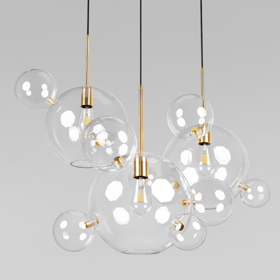 Фото №6  Подвесной светильник 2034-D3 Подвесной светильник LOFT IT Bolle