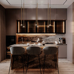 Превью фото №7  Подвесной светильник 10358/600 AB Подвесной светильник LOFT IT Reed