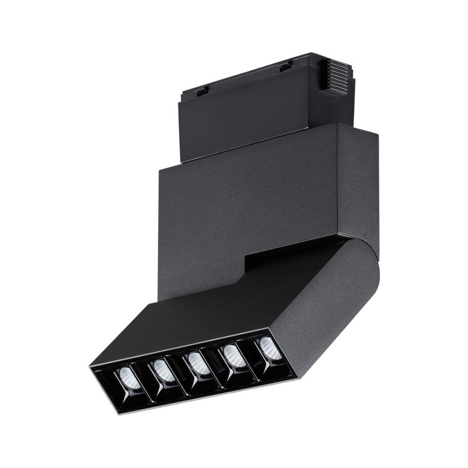 Фото №6  NOVOTECH 358535 SHINO NT21 083 черный Трековый светильник для низковольного шинопровода IP20 LED 4000K 12W 48V KIT