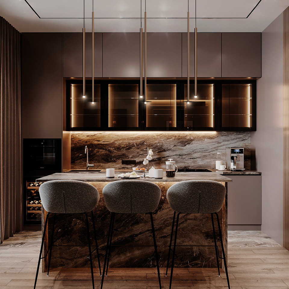 Фото №7  Подвесной светильник 10358/600 AB Подвесной светильник LOFT IT Reed