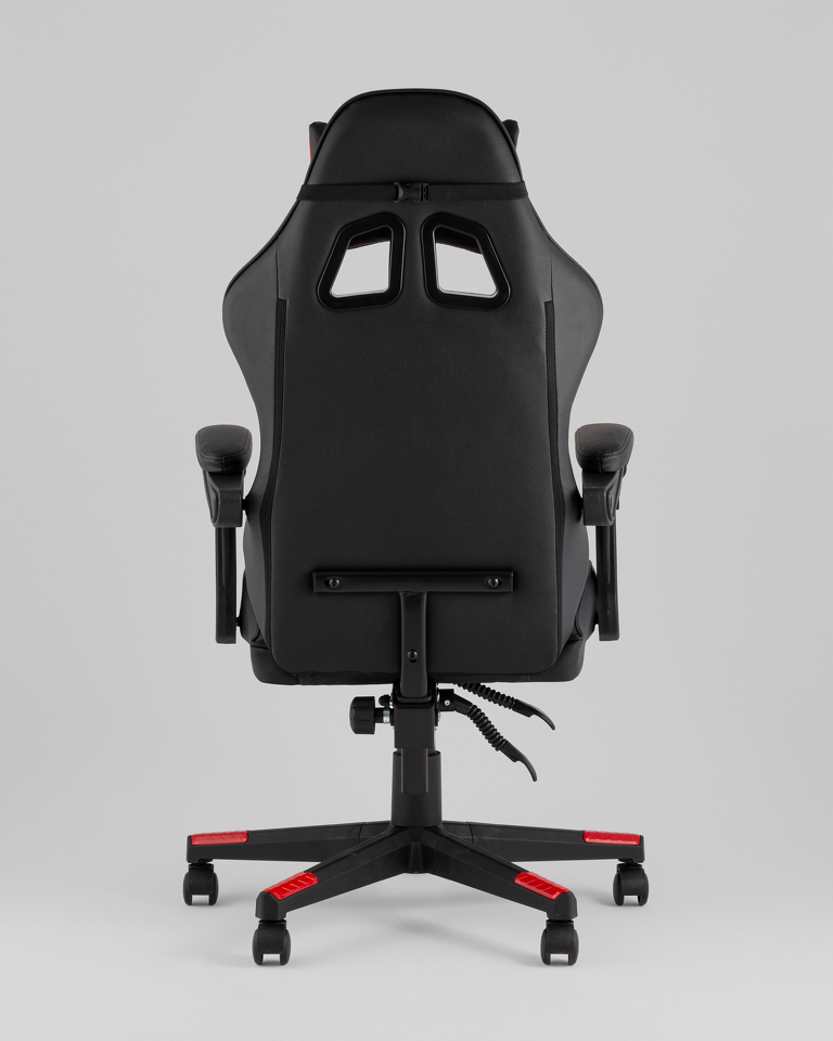 Фото №10  Кресло Кресло спортивное TopChairs Commander черно-красный