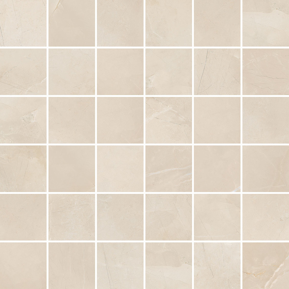 Фото №1  Мозаика ABK Мозаика SENSI MOS.QUADR. SAHARA CREAM 30X30