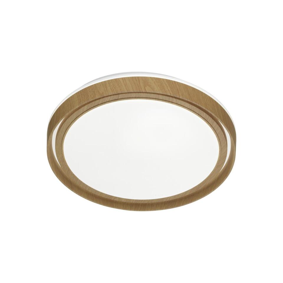 Фото №6  SONEX 7640/DL BASICA SN 169 Светильник пластик/корич. под дер. LED 48Вт 4000K D390 IP43 RUX WOOD