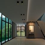 Превью фото №2  NOVOTECH 358485 OVER NT20 388 черный/золото Светильник накладной IP20 LED 10W 220V RECTE