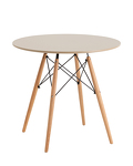 Превью фото №1  Стол Eames DSW NEW D80 бежевый