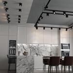 Превью фото №1  NOVOTECH 358773 OVER NT21 364 черный Светильник накладной светодиодный IP20 LED 15W 4000K 1300Лм 100-265V GRODA