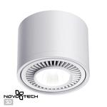 Превью фото №1  NOVOTECH 358813 OVER NT21 378 белый Светильник накладной светодиодный IP20 LED 18W 1600Лм 4000K 220V GESSO