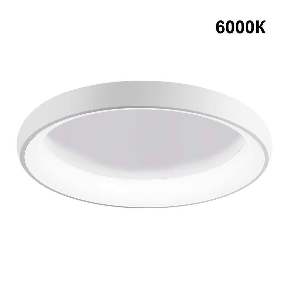 Фото №6  Подвесной светильник NOVOTECH 359033 OVER NT23 300 белый Светильник накладной диммируемый, в комплекте пульт ДУ (2.4G) IP20 LED 3000К~6000К 60W 85-265V FOLD