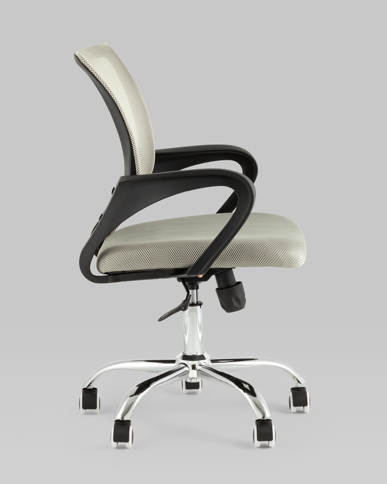 Фото №10  Кресло Кресло офисное TopChairs Simple New серый