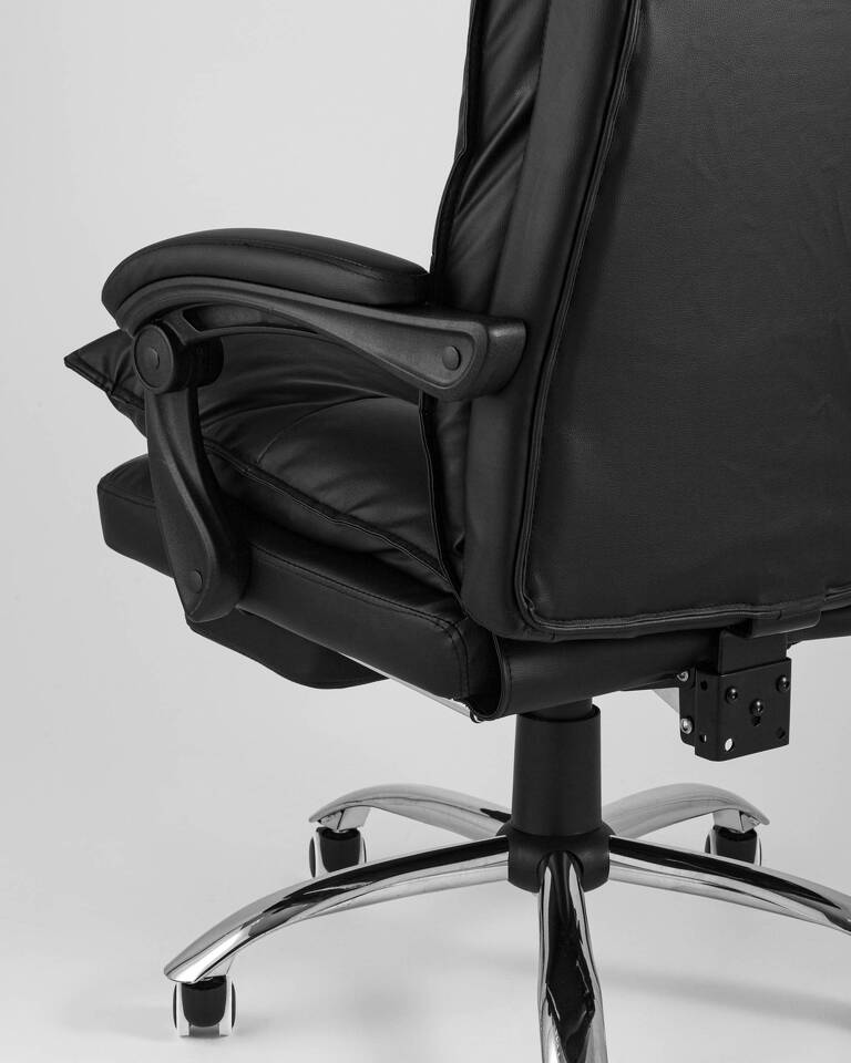 Фото №10  Кресло Кресло руководителя TopChairs Alpha черное