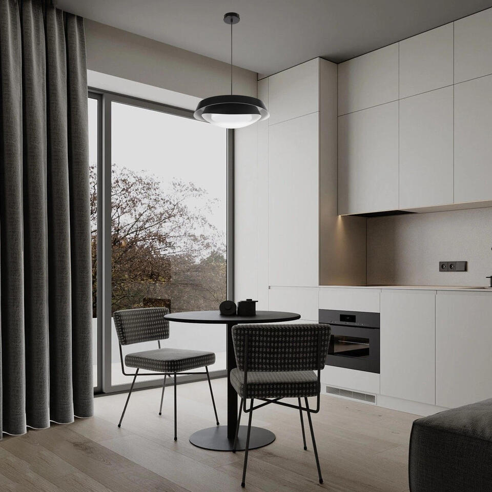 Фото №12  Подвесной светильник 10256P Black Подвесной светильник LOFT IT Petale