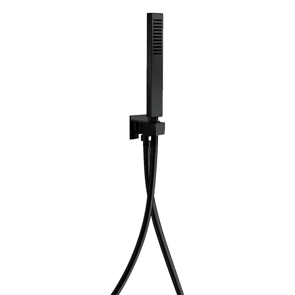 Фото №3  SD016AXX AQUAelite душевой гарнитур из латуни Матовый чёрный, 38/05Q