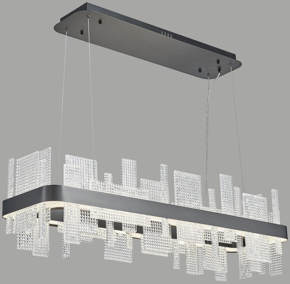 Фото №2  Подвесной светильник WE460.03.023 WERTMARK LOTTA светильник подвесной, LED, 200W, 3000K
