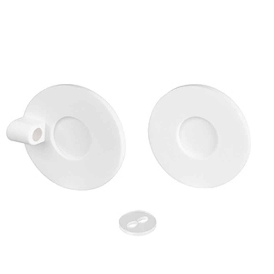Фото №1  Arlight Заглушка ARL-MOONLIGHT-ROUND-40-CAP-SIDE-S-SET-WH ( Пластик)