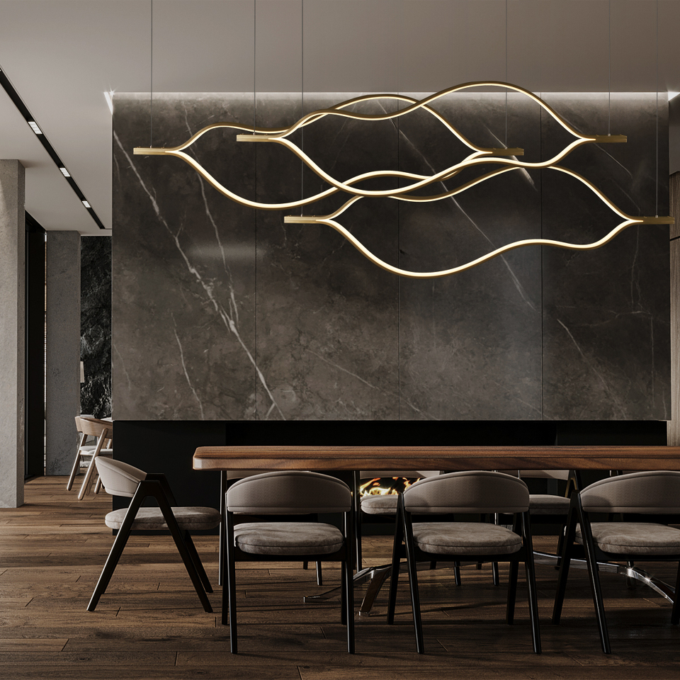 Фото №8  Подвесной светильник 10403/1000 SN Подвесной светильник LOFT IT Tape Light